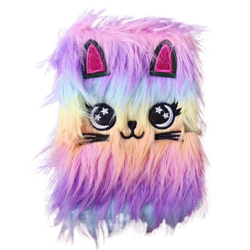 Wholesale Cute Cat Lockable High-Value Hand Ledger Notebook